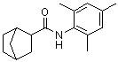 N-(2,4,6-三甲基苯基)-双环[2.2.1]庚烷-2-甲酰胺分子结构 (CAS 489402-47-3)