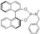 (11bS)-N-甲基-N-(苄基)-联萘并[2,1-d:1',2'-f][1,3,2]二氧磷杂七环-4-胺分子结构 (CAS 490023-37-5)