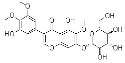 野鹫尾苷分子结构 (CAS 491-74-7)
