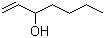1-庚烯-3-醇分子结构 (CAS 4938-52-7)