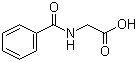 Hippuric acid molecular structure (CAS 495-69-2)