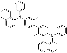 2,2'-二甲基-N,N'-二-1-萘基-N,N'-二苯基[1,1'-联苯]-4,4'-二胺分子结构 (CAS 495416-60-9)
