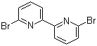 6,6'-二溴-2,2'-联吡啶分子结构 (CAS 49669-22-9)