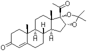 阿孕奈德分子结构 (CAS 4968-09-6)