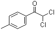 2,2-Dichloro-4'-methylacetophenone molecular structure (CAS 4974-59-8)