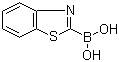 1,3-苯并噻唑-2-硼酸分子结构 (CAS 499769-96-9)