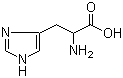 DL-组氨酸分子结构 (CAS 4998-57-6)