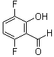 3,6-二氟-2-羟基苯甲醛分子结构 (CAS 502762-92-7)
