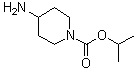 4-氨基-1-哌啶羧酸异丙酯分子结构 (CAS 502931-34-2)