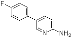 5-(4-氟苯基)-2-氨基吡啶分子结构 (CAS 503536-73-0)