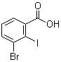 3-Bromo-2-iodobenzoic acid molecular structure (CAS 503821-94-1)