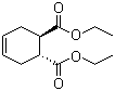反式四氢邻苯二甲酸二乙酯分子结构 (CAS 5048-50-0)