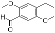 2,5-Dimethoxy-4-ethylbenzaldehyde molecular structure (CAS 50505-61-8)