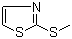 2-甲硫基噻唑分子结构 (CAS 5053-24-7)