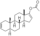 17-Acetoxy-5a-androsta-2,16-diene molecular structure (CAS 50588-42-6)