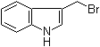 3-(Bromomethyl)-1H-indole molecular structure (CAS 50624-64-1)
