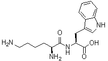 L-Lysyl-L-tryptophan molecular structure (CAS 50674-18-5)