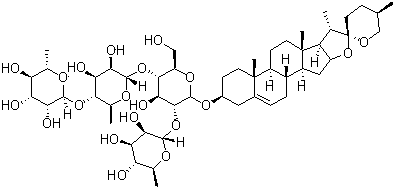 Formosanin C molecular structure (CAS 50773-42-7)