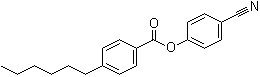 4'-Cyanophenyl 4-hexylbenzoate molecular structure (CAS 50793-85-6)