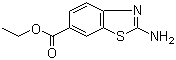 2-氨基苯并噻唑-6-羧酸乙酯分子结构 (CAS 50850-93-6)