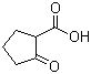 2-Oxocyclopentanecarboxylic acid molecular structure (CAS 50882-16-1)