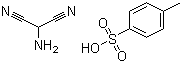氨基丙二腈对甲苯磺酸盐分子结构 (CAS 5098-14-6)