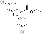 乙酯杀螨醇分子结构 (CAS 510-15-6)