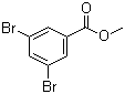 3,5-二溴苯甲酸甲酯分子结构 (CAS 51329-15-8)