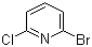 2-溴-6-氯吡啶分子结构 (CAS 5140-72-7)