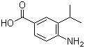 4-Amino-3-isopropylbenzoic acid molecular structure (CAS 51688-76-7)