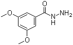 3,5-二甲氧基苯甲酰肼分子结构 (CAS 51707-38-1)