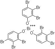 三溴酚铋分子结构 (CAS 5175-83-7)