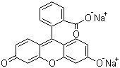 Fluorescein disodium salt molecular structure (CAS 518-47-8)
