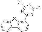 2,4-二氯-6-(4-二苯并噻吩基)-1,3,5-三嗪分子结构 (CAS 51800-25-0)