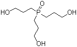 Tris(3-hydroxypropyl)phosphine oxide molecular structure (CAS 51805-42-6)
