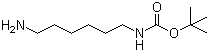 N-tert-Butoxycarbonyl-1,6-hexanediamine molecular structure (CAS 51857-17-1)
