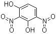 2,4-Dinitro-1,3-benzenediol molecular structure (CAS 519-44-8)