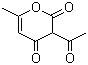 脱氢乙酸分子结构 (CAS 520-45-6)