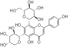 异夏佛塔苷分子结构 (CAS 52012-29-0)