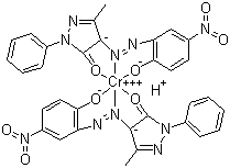 Solvent Orange 62 molecular structure (CAS 52256-37-8)