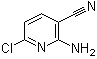 2-Amino-6-chloro-3-cyanopyridine molecular structure (CAS 52471-07-5)
