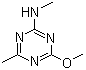 2-甲基-4-甲胺基-6-甲氧基均三嗪分子结构 (CAS 5248-39-5)