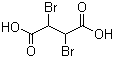 2,3-二溴丁二酸分子结构 (CAS 526-78-3)
