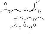 乙基 2,3,4,6-O-四乙酰基-alpha-D-硫代吡喃葡萄糖苷分子结构 (CAS 52645-73-5)