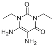 1,3-二乙基-5,6-二氨基尿嘧啶分子结构 (CAS 52998-22-8)