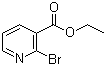 Ethyl 2-bromonicotinate molecular structure (CAS 53087-78-8)