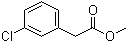 2-(3-氯苯基)乙酸甲酯分子结构 (CAS 53088-68-9)