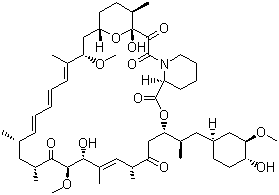 雷帕霉素分子结构 (CAS 53123-88-9)