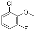 2-Chloro-6-fluoroanisole molecular structure (CAS 53145-38-3)
