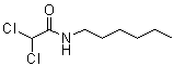 2,2-Dichloro-N-hexylacetamide molecular structure (CAS 5326-95-4)